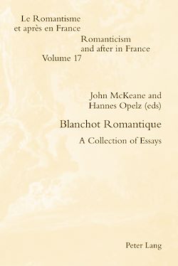 Télécharger le livre :  Blanchot Romantique
