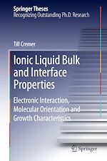 Télécharger le livre :  Ionic Liquid Bulk and Interface Properties