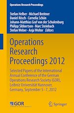 Télécharger le livre :  Operations Research Proceedings 2012