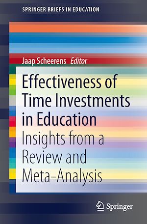 Téléchargez le livre :  Effectiveness of Time Investments in Education