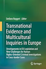 Télécharger le livre :  Transnational Evidence and Multicultural Inquiries in Europe