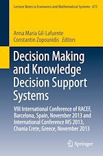 Télécharger le livre :  Decision Making and Knowledge Decision Support Systems