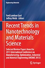 Télécharger le livre :  Recent Trends in Nanotechnology and Materials Science