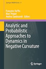 Télécharger le livre :  Analytic and Probabilistic Approaches to Dynamics in Negative Curvature