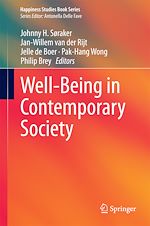 Télécharger le livre :  Well-Being in Contemporary Society