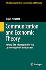 Télécharger le livre :  Communication and Economic Theory