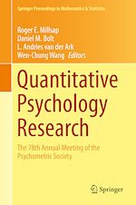 Télécharger le livre :  Quantitative Psychology Research