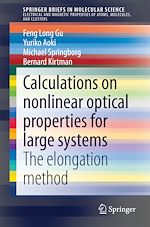 Download this eBook Calculations on nonlinear optical properties for large systems