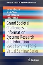Télécharger le livre :  Grand Societal Challenges in Information Systems Research and Education