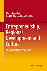 Télécharger le livre :  Entrepreneurship, Regional Development and Culture