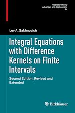 Download this eBook Integral Equations with Difference Kernels on Finite Intervals