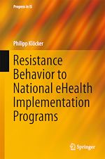 Download this eBook Resistance Behavior to National eHealth Implementation Programs