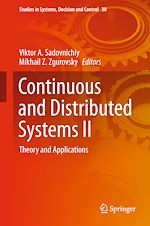 Télécharger le livre :  Continuous and Distributed Systems II