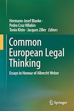 Télécharger le livre :  Common European Legal Thinking