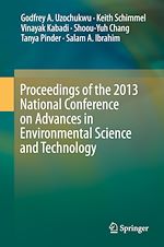 Télécharger le livre :  Proceedings of the 2013 National Conference on Advances in Environmental Science and Technology