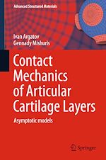 Télécharger le livre :  Contact Mechanics of Articular Cartilage Layers