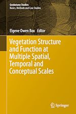 Télécharger le livre :  Vegetation Structure and Function at Multiple Spatial, Temporal and Conceptual Scales