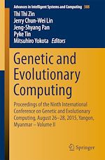 Télécharger le livre :  Genetic and Evolutionary Computing