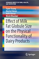 Télécharger le livre :  Effect of Milk Fat Globule Size on the Physical Functionality of Dairy Products