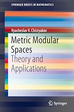 Télécharger le livre :  Metric Modular Spaces