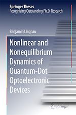 Télécharger le livre :  Nonlinear and Nonequilibrium Dynamics of Quantum-Dot Optoelectronic Devices