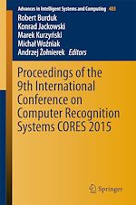 Download this eBook Proceedings of the 9th International Conference on Computer Recognition Systems CORES 2015
