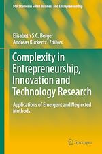 Télécharger le livre :  Complexity in Entrepreneurship, Innovation and Technology Research