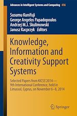 Download this eBook Knowledge, Information and Creativity Support Systems