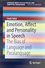 Télécharger le livre :  Emotion, Affect and Personality in Speech
