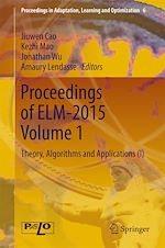 Télécharger le livre :  Proceedings of ELM-2015 Volume 1