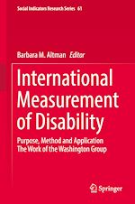 Télécharger le livre :  International Measurement of Disability