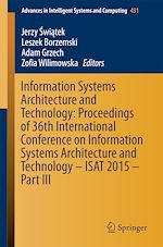 Download this eBook Information Systems Architecture and Technology: Proceedings of 36th International Conference on Information Systems Architecture and Technology – ISAT 2015 – Part III