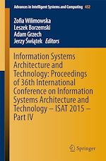 Download this eBook Information Systems Architecture and Technology: Proceedings of 36th International Conference on Information Systems Architecture and Technology – ISAT 2015 – Part IV