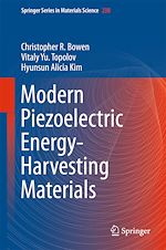 Télécharger le livre :  Modern Piezoelectric Energy-Harvesting Materials