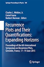 Download this eBook Recurrence Plots and Their Quantifications: Expanding Horizons