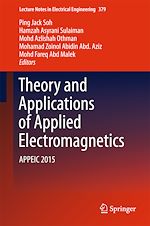 Télécharger le livre :  Theory and Applications of Applied Electromagnetics