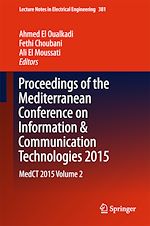 Télécharger le livre :  Proceedings of the Mediterranean Conference on Information & Communication Technologies 2015
