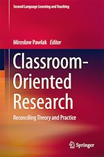 Télécharger le livre :  Classroom-Oriented Research