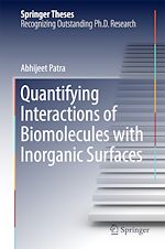 Télécharger le livre :  Quantifying Interactions of Biomolecules with Inorganic Surfaces