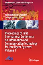 Télécharger le livre :  Proceedings of First International Conference on Information and Communication Technology for Intelligent Systems: Volume 1