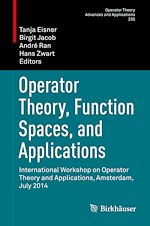 Download this eBook Operator Theory, Function Spaces, and Applications