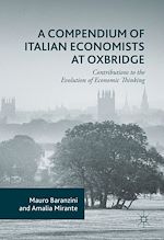 Télécharger le livre :  A Compendium of Italian Economists at Oxbridge
