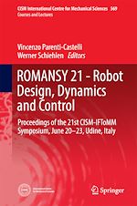 Télécharger le livre :  ROMANSY 21 - Robot Design, Dynamics and Control
