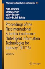 Download this eBook Proceedings of the First International Scientific Conference “Intelligent Information Technologies for Industry” (IITI'16)