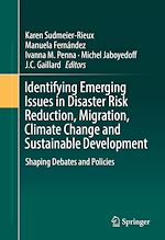 Télécharger le livre :  Identifying Emerging Issues in Disaster Risk Reduction, Migration, Climate Change and Sustainable Development