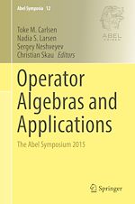 Télécharger le livre :  Operator Algebras and Applications