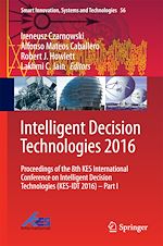 Télécharger le livre :  Intelligent Decision Technologies 2016
