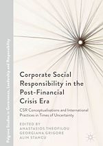 Télécharger le livre :  Corporate Social Responsibility in the Post-Financial Crisis Era