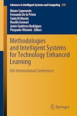 Download this eBook Methodologies and Intelligent Systems for Technology Enhanced Learning