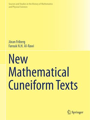 Téléchargez le livre :  New Mathematical Cuneiform Texts